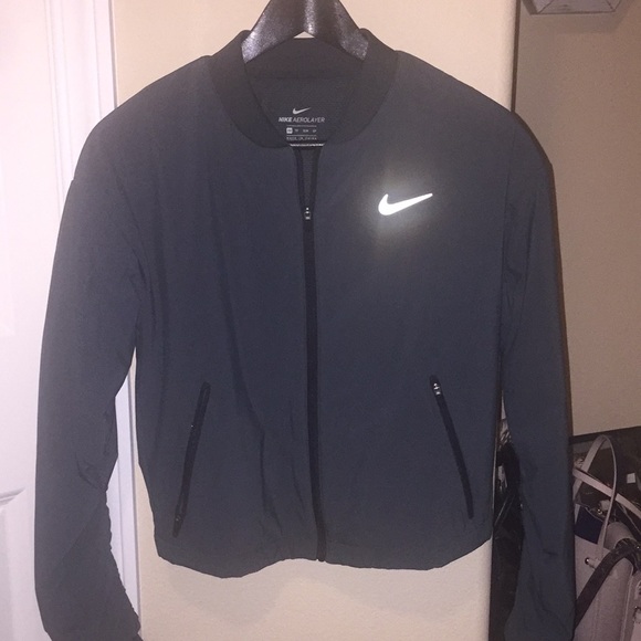 Nike Jackets Coats Nike Aerolayer Cropped Bomber Poshmark